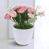 Unique Bargains Artificial Plants Flower Plastic 3.74"x3.74"x7.87" 1 Pc - 2 of 4