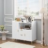 Garvee Slim Rolling Bathroom Storage Cabinet with 4 Drawers and Tissue Box Plastic Waterproof Tower Cart - 4 of 4