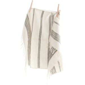 Slickblue Handwoven Cotton Hand Towel, Soft Washable Kitchen & Bathroom Towel, 21x27, 7 Color Options - 1 of 4