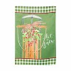 Evergreen Let It Snow Sleigh Suede Garden Flag 12 x 18 Inches Indoor Outdoor Decor - 2 of 4
