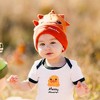 Pavilion Gift Company - Orange Messy Monster - One Size Fits All Baby Hat - Hats - 2 of 4