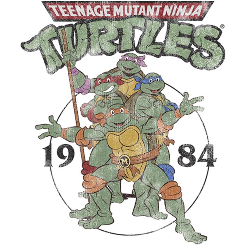 Men's Teenage Mutant Ninja Turtles 1984 Heroes Tank Top, 2 of 5