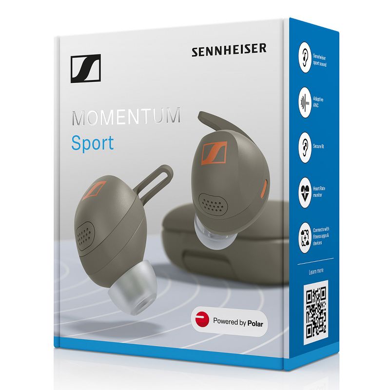 Sennheiser Momentum Sport True Wireless Earbuds with Adaptive Noise Cancellation, 3 of 13