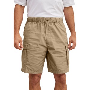 KingSize Men's Big & Tall 8" Moisture Wicking Cargo Shorts - 1 of 4