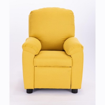 Fc Design Manual Recliner With Overstuffed Cushions And Pillow Top On  Single Sofa Chair For Living Room And Bedroom : Target