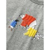 MyKids-USA Kids’ Polar Animals Cartoon Print T-Shirt In European And American Style For Summer - 4 of 4
