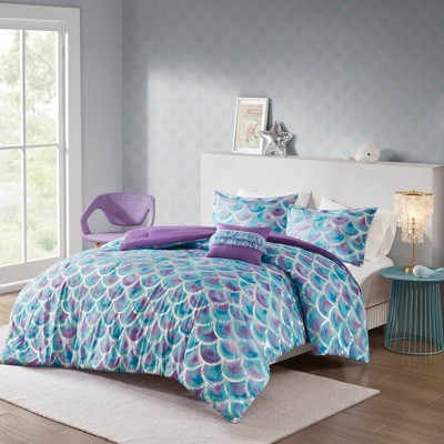 Purple Teal Comforter Target