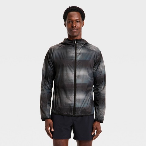 Мужские куртки All In Motion Men's Printed Run Jacket - All In Motion™ Dark Gray XXL