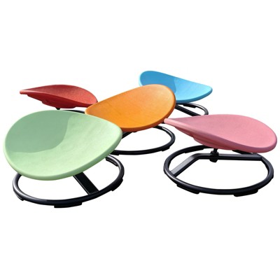 Sensory swivel chair for autism/ADHD kids.Comfortable, therapeutic design promotes balance & body awareness in playful way.