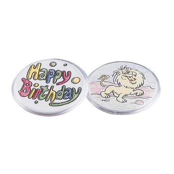 Neil Enterprises Snapins Acrylic Snap Together Round Children Craft Button, 3 in, Pack of 12