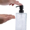 Unique Bargains Elegant Polka Dot Pattern Soap Pump Dispenser for Bathroom 16.9oz 1 Pc - 3 of 4