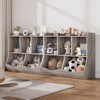Whizmax Toy Bookshelf and Bookcase, Multi Shelf with Cubby Organizer Cabinet for Storage Books and Toys, for Bedroom, Playroom, Hallway - 3 of 4