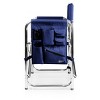 MLB New York Mets Outdoor Sports Chair - Navy Blue - 3 of 4