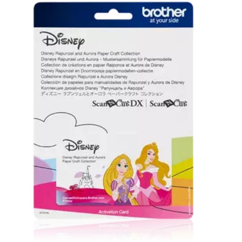 Brother CADSNP08 Disney Rapunzel and Aurora Design Pattern Collection, 1 of 2