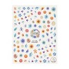 Wrapables 3 Sheets Buzzing Nature Nail Art Bees & Sunflowers Nail Stickers - 4 of 4