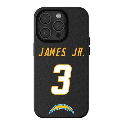 Keyscaper NFL Los Angeles Chargers Players Game Tactic MagSafe Compatible Cell Phone Case for Apple iPhone
