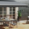 Resenkos Set of 3 Tall Planters with Drainage Hole, 28" Outdoor Flower Plant Pots, Indoor Planters for Porch Patio and Deck, - 3 of 4