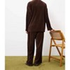 Women's High Waist Woven Pant - FRNCH - 2 of 4