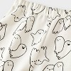 Baby 2pc Halloween Ghost Friends French Terry Sweatshirt & Jogger Pants Set - Cat & Jack™ Black - 4 of 4