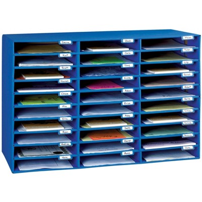 Classroom Keepers 30 Slot Mailbox, 31-5/8 x 12-3/4 x 21 Inches