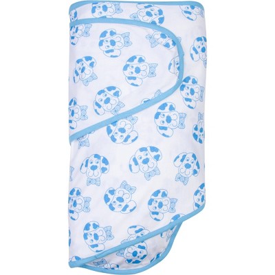 Miracle Blanket Swaddle Wrap - Bowtie Dog