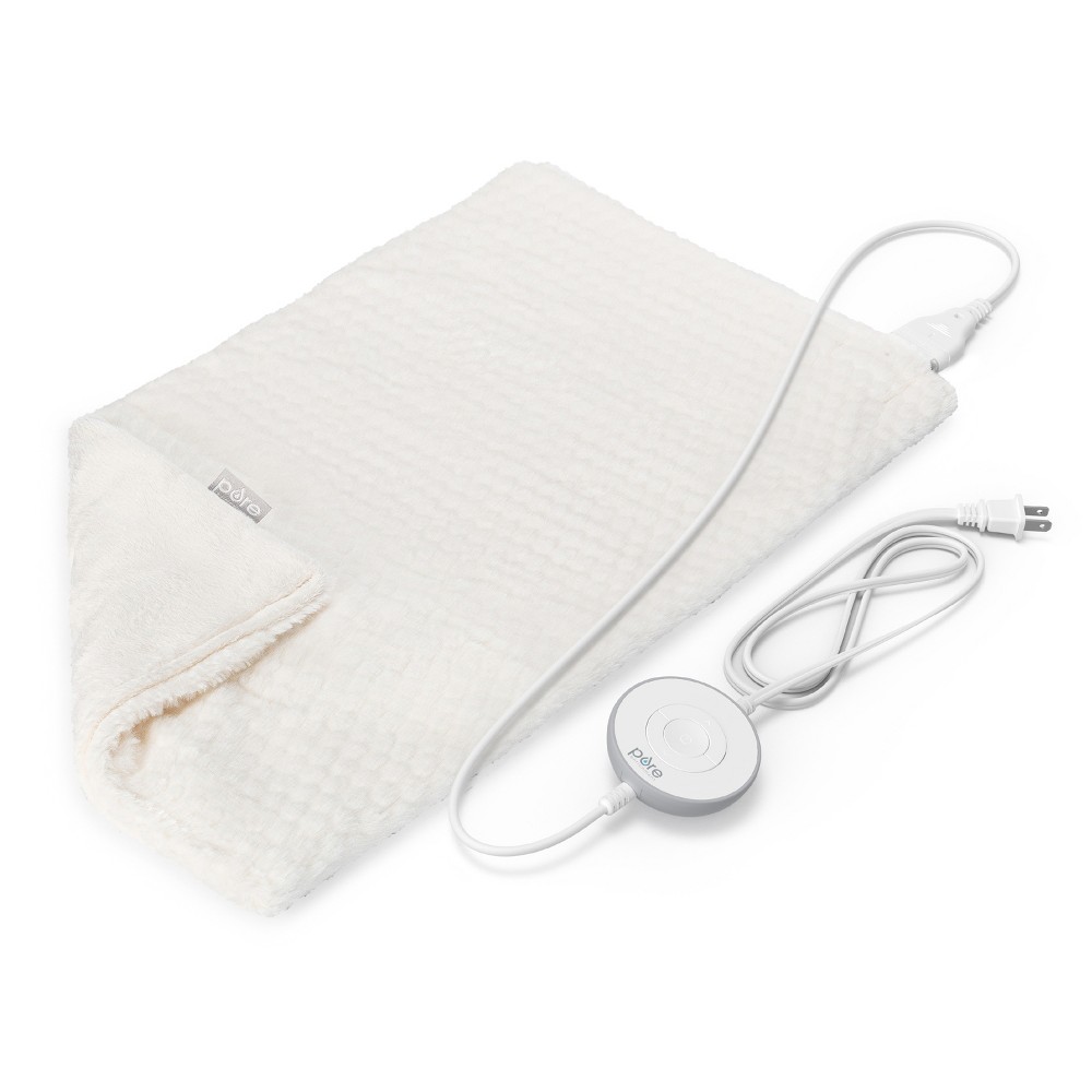 Pure Enrichment Pure Radiance Luxury Heating Pad - 12" x 24" - Cloud