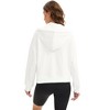 ATHLECHIC Women's Cropped Long Sleeve Half Zip Pullover Oversized Hoodie Sweatshirts - 4 of 4