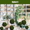 Aoibox Natural Green Moss Decorative Balls, Handmade Set of 6 for Crafting, Weddings, Holidays, Floral Arrangements, Tablescapes and Home Decor - 4 of 4
