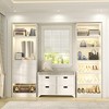Aheaplus Closet System with Drawers and Hanging Rods - 2 of 4