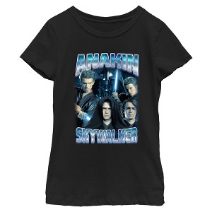 Girls Star Wars Anakin Skywalker Collage T Shirt - 1 of 4