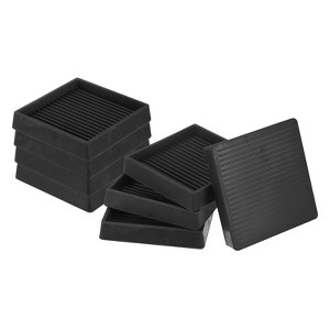 Unique Bargains Square Rubber Anti Slide Floor Protector Pads for Sofa Chair - 1 of 4