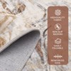 Modern Abstract Area Rug – Machine Washable, Non-Slip Soft Carpet for Living Room, Bedroom, Dining Room - 4 of 4