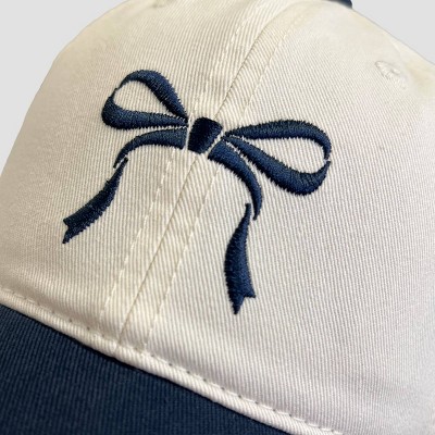 Mighty Fine Two-Tone Bow Hat - image 4