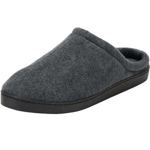 KingSize Men's Fleece Clog Slippers - 1 of 4