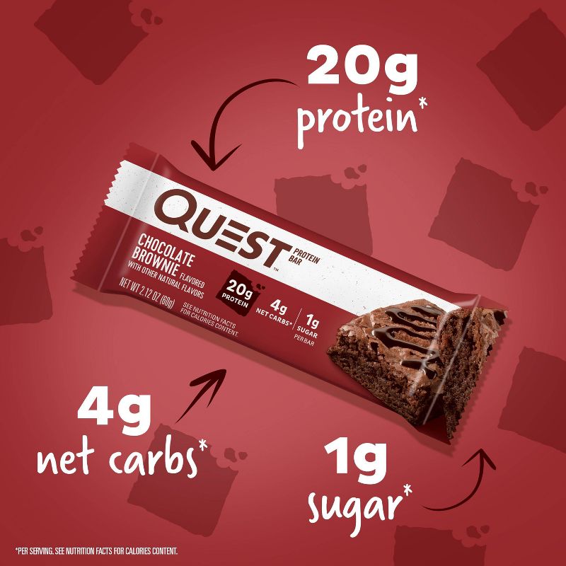Quest Nutrition 20g Protein Bar - Chocolate Brownie, 6 of 11