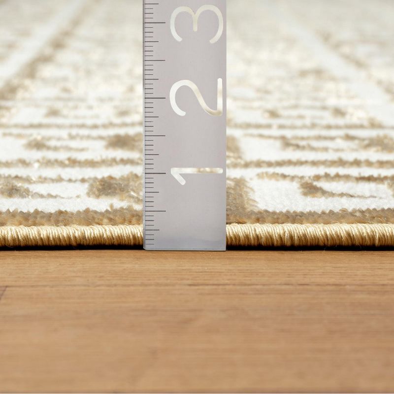 Luxe Weavers Geometric Metric Rug, Greek Pattern Carpet, 6 of 13