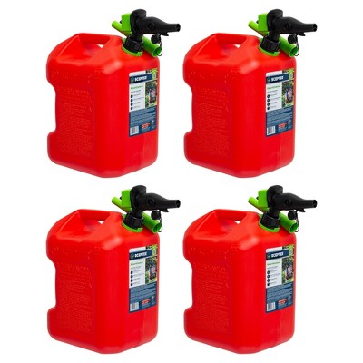 Scepter Smartcontrol Plastic Dual Handle 5 Gal Gasoline Can Container ...