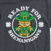 Men's - Garfield - Ready For Shenanigans Patrick's Day Short Sleeve Graphic T-Shirt - 2 of 4
