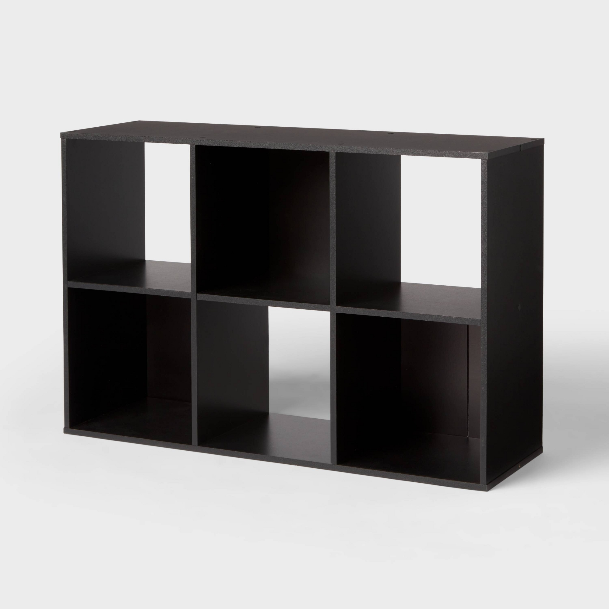 11" 6-Cube Book Shelf Black - Brightroom™