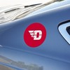 University of Dayton Flyers Logo Automotive Car Refrigerator Locker Vinyl Circle Magnet - 3 of 4