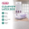 Sterilite 17611704 ClearView Latch Underbed Box - image 2 of 4