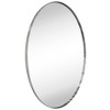 TEHOME Javell Oval Stainless Steel Framed Wall Mounted Bathroom Vanity Mirror - 3 of 4
