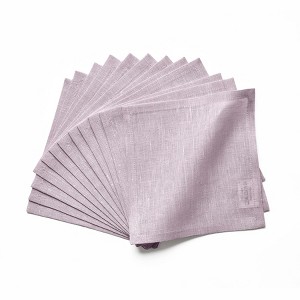 Solino Home Linen Cocktail Napkins | Athena - 1 of 4