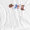 Women's USA Western Watercolor Loose T-Shirt - 2 of 4