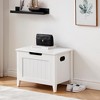 Storage Chest, Storage Trunk with Safety Hinge, Storage Bench, Wooden Storage Organizer, Shoe Bench - 4 of 4
