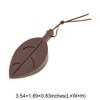 Unique Bargains Door Stop Leaf Design Door Stopper Silicone 3.54"x1.89"x0.83" 1 Pc - 3 of 4