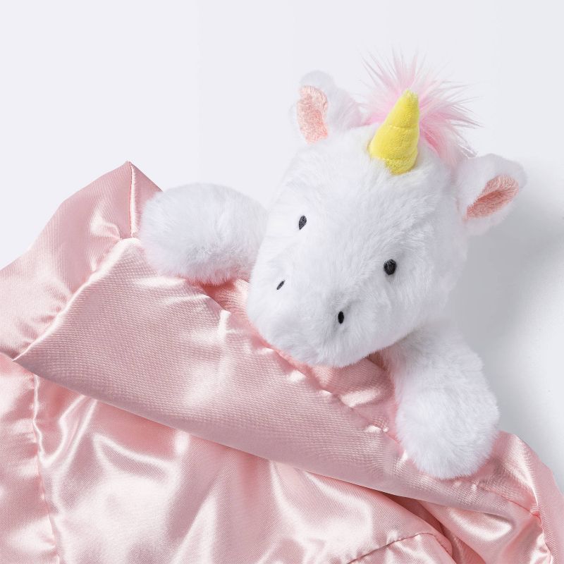 White Unicorn Small Security Blanket - Cloud Island&#8482;, 4 of 5