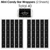 Big Dot of Happiness Masquerade - Mini Candy Bar Wrappers, Round Candy Stickers and Circle Stickers - Mask Party Candy Favor Sticker Kit - 304 Pieces - 3 of 4