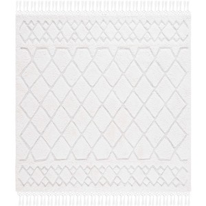 Casablanca W/ Tassels CSB651 Hand Tufted Indoor Rugs - Safavieh - 1 of 4