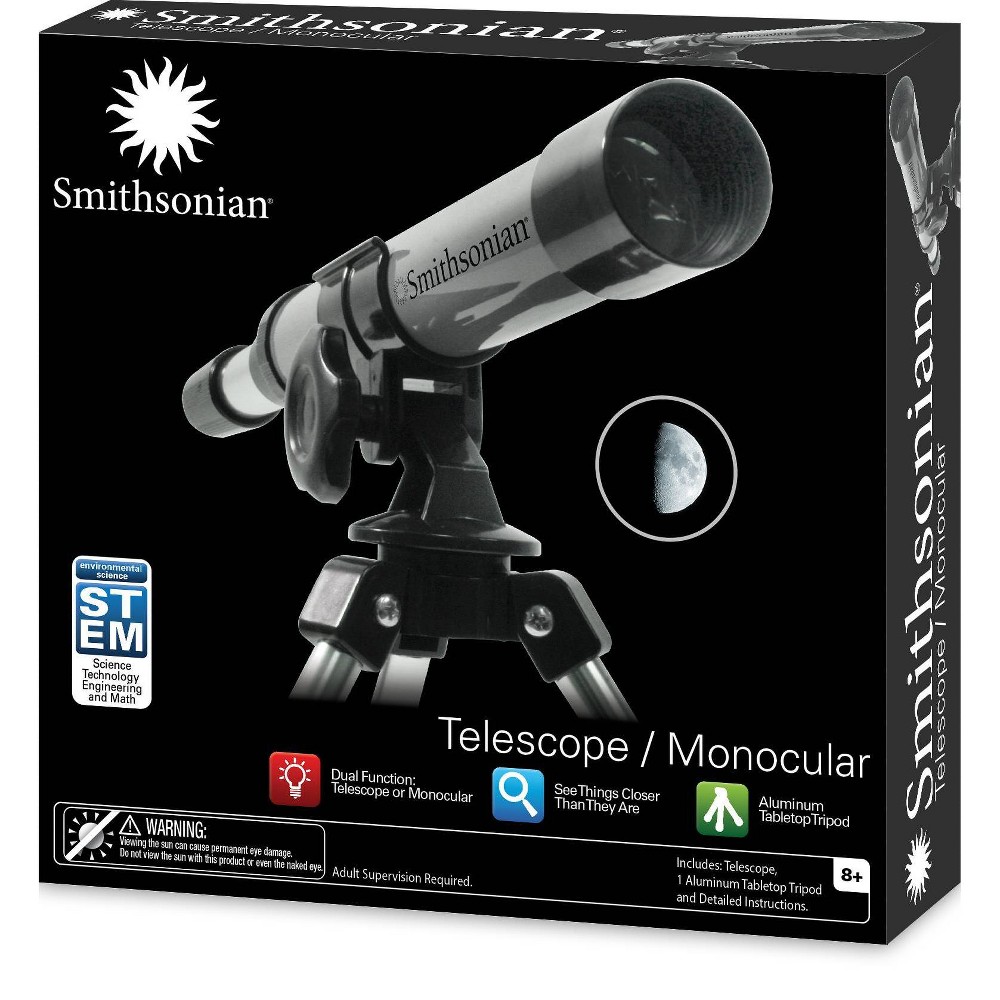 Photos - Binoculars / Monocular Smithsonian Telescope/ Monocular Kit